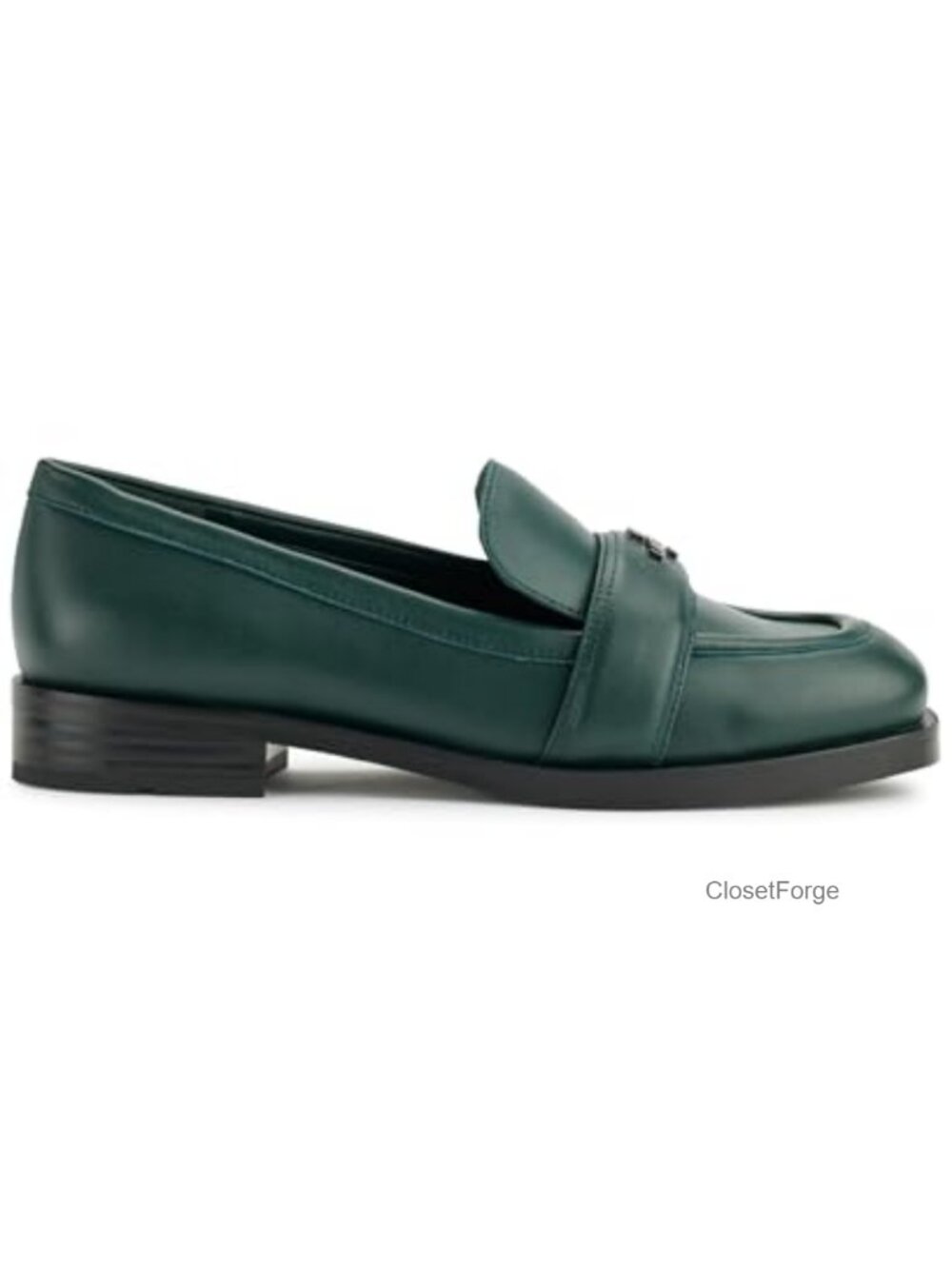 Karl Lagerfeld Madlen Dress Loafer Women Leather Slip-On Flat